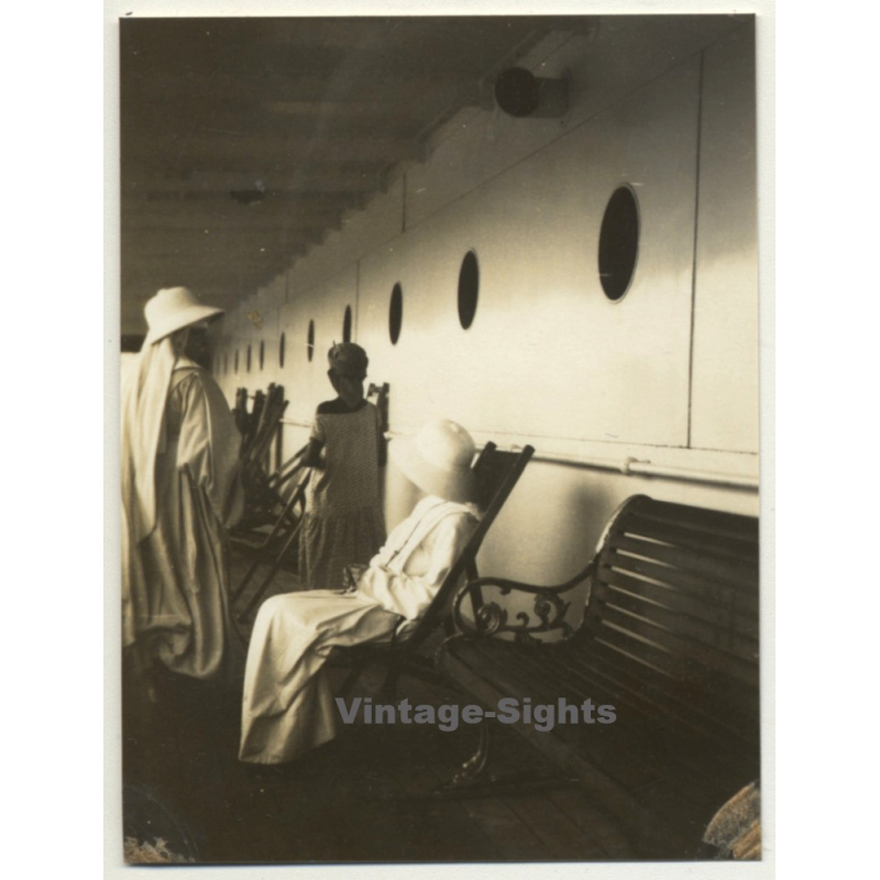 Trip To Congo-Belge: Soeurs Blanches - Missionary Sisters - S.S. Anversville (Vintage Photo 1930)
