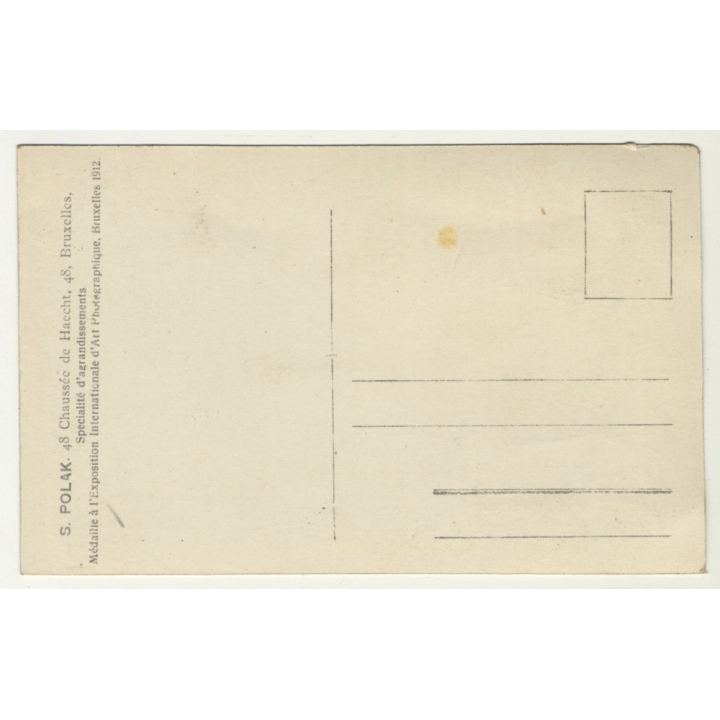 Sweet Boy In Short Sailor Suit (Vintage RPPC S. Polak Bruxelles)