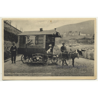 Bremer Stadtmusikanten / Esel - Hund Katze - Hahn (Vintage Postcard)