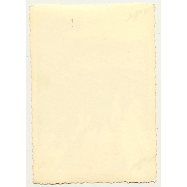 Congo-Belge: Large Group Of Indigenous On Bridge (Vintage Photo ~1930s/1940s)