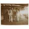 Congo-Belge: Colonialists On Deck Of Steamer Thysville (Vintage Photo 1929)