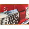 La Gamme De Voitures Mercedes-Benz (Vintage Foldout Poster/Catalog DIN A2 1974)