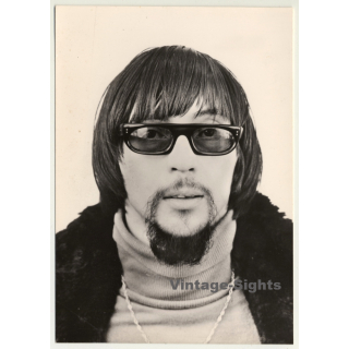 Chris Hinze - Jazz Flute Player (Vintage CBS Promo Photo 1970s)