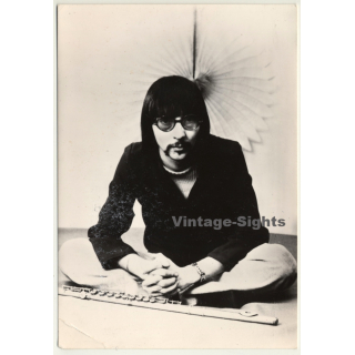 Chris Hinze - Jazz Flute Player *2 (Vintage CBS Promo Photo 1970s)