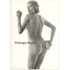 Nude Female Shower Study *2 (Vintage Photo 1980s Wolfgang Klein ~DIN A3)