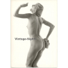 Nude Female Shower Study *3 (Vintage Photo 1980s Wolfgang Klein ~DIN A3)