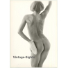 Nude Female Shower Study *8 / Back Muscles (Vintage Photo 1980s WOLFGANG KLEIN ~DIN A3)