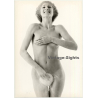 Nude Female Shower Study *10 / Smile - ABS (Vintage Photo 1980s WOLFGANG KLEIN ~DIN A3)