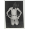 Nude Serie No.3: Slim Natural Woman / Small Boobs - Hairy Armpits (Vintage Amateur Photo)