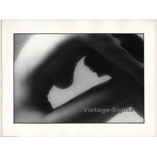 Female Nude Body Study / B&W (Vintage Photo 1980s WOLFGANG KLEIN ~DIN A3)