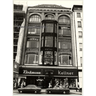 20345 Hamburg: Heine-Haus - Jungernstieg 34 - Schümanns (Vintage Photo B/W ~1970s)
