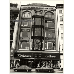 20345 Hamburg: Heine-Haus - Jungernstieg 34 - Schümanns (Vintage Photo B/W ~1970s)