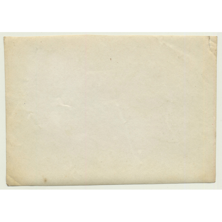 Congo-Belge: Native Guy Boils Water For Colonial Couple / Sun Protection Hat (Vintage Photo ~1910s/1920s)