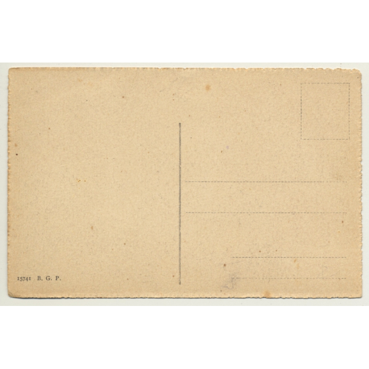 Palermo / Sicily: Carro Siciliano - Donkey Cart (Vintage Postcard 1913)