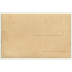 Large Group Of Belgian Soldiers / Uniform - Mauser Rifle (Vintage RPPC ~1930s/1940s)