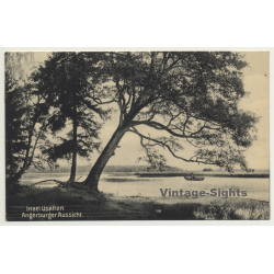 Upalty / Poland: Insel Upalten - Angerburger Aussicht (Vintage Postcard 1908)