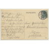 Upalty / Poland: Insel Upalten - Angerburger Aussicht (Vintage Postcard 1908)