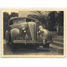 Congo-Belge: Hudson Terraplane Cabrio / Oldtimer (Vintage Photo B/W 1936)