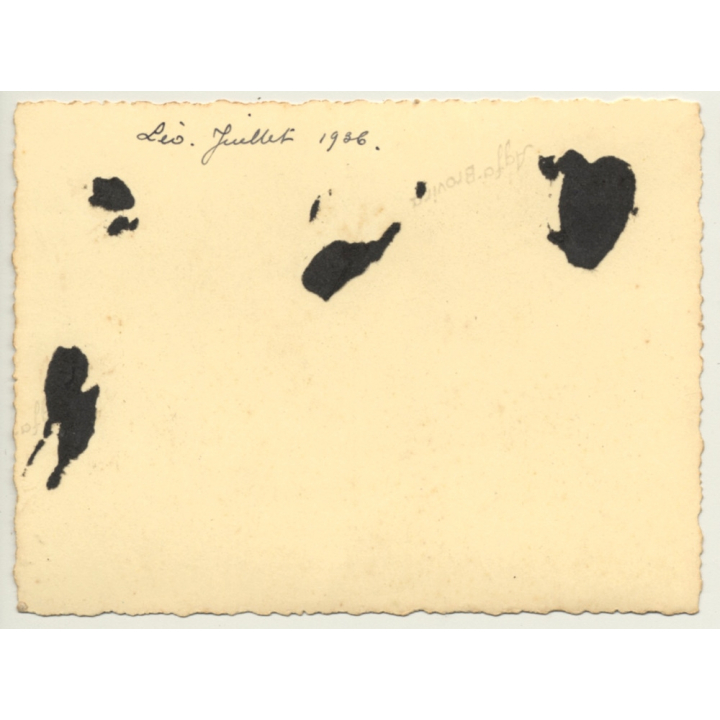 Congo-Belge: Hudson Terraplane Cabrio / Oldtimer (Vintage Photo B/W 1936)