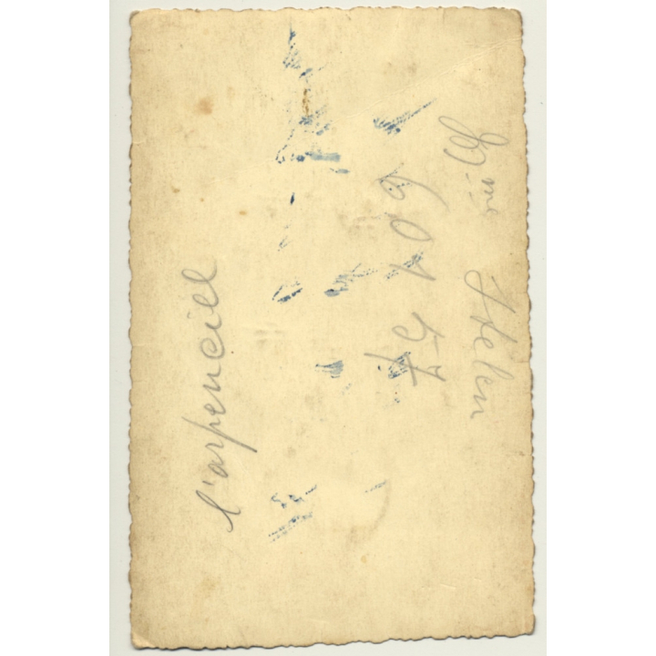 French Female Folklore Dancers / Mme Helen (Vintage Photo ~1920s)