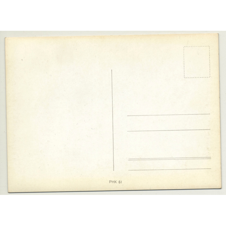 Nude Eve In Paradise (Vintage 3D Stereo Effect Postcard)