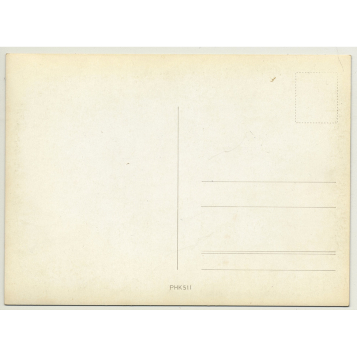 Pretty Nude Pin-Up Girl / Bikini (Vintage 3D Stereo Effect Postcard)