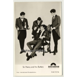 Sir Henry & His Butlers / Polydor - Beat (Vintage Fan RPPC ~1960s)