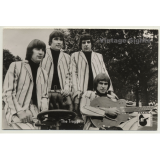 The Troggs / Hansa Record - Beat (Vintage Fan RPPC ~1960s)