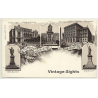 Hungary: Gruss Aus Budapest / Üdvözlet (Vintage PC Litho ~1900s)