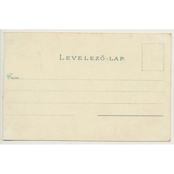 Hungary: Gruss Aus Budapest / Üdvözlet *2 (Vintage PC Litho ~1900s)