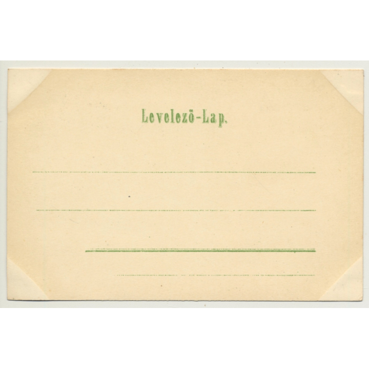 Hungary: Gruss Aus Budapest / Üdvözlet *3 (Vintage PC Litho ~1900s)