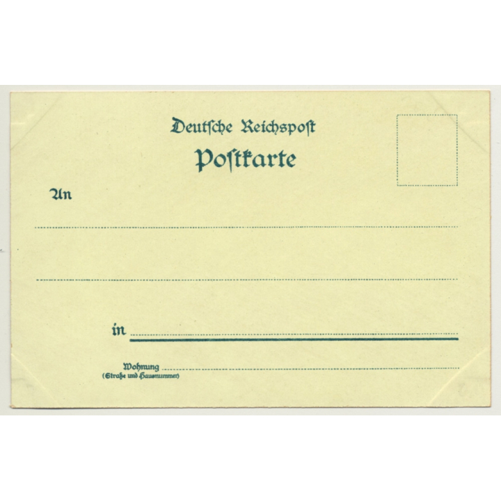 Germany: Gruss Aus Goslar a/H. (Vintage PC Litho ~1900s)