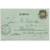 Germany: Gruss Aus Nürnberg / Moonlight (Vintage PC Litho 1898)