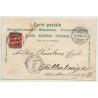 Switzerland: Gruss Aus Zürich / Bahnhofs-Brücke (Vintage PC Litho 1898)