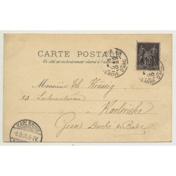 Paris / France: Exposition Universelle / Perspective Des Invalides (Vintage PC Litho 1900)