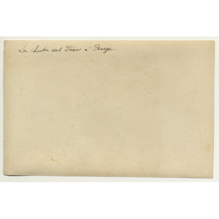 Congo Belge: Le Chutes Del Itun à Penge / Waterfall (Vintage Photo ~1910s)