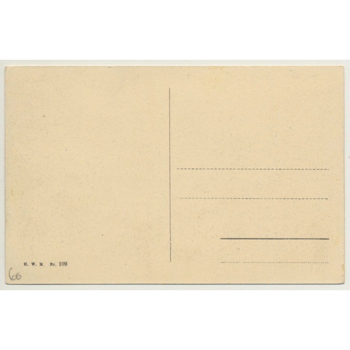 Munich / Germany: Der Neue Flughafen / Airport (Vintage Postcard ~1940s)