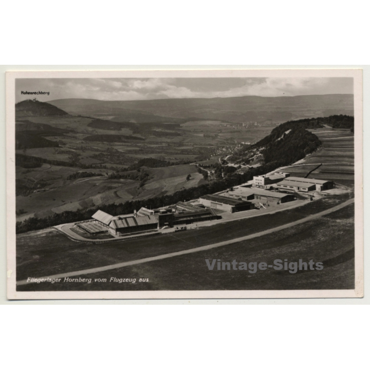 Germany: Fliegerlager Hornberg / Airport (Vintage RPPC 1939)
