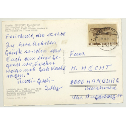 Austria: Flugplatz Freistadt / Aerial Photo (Vintage RPPC 1968)
