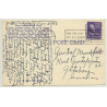 Minneapolis / USA: Wold Chamberlain Field / Airport (Vintage Postcard 1946)