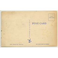 New York / USA: La Guardia Field / Municipal Airport (Vintage Postcard)