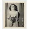 Deep Insights Of Pinup Gina Marie / Open Mouth (Vintage Irving Klaw Photo 1950s)