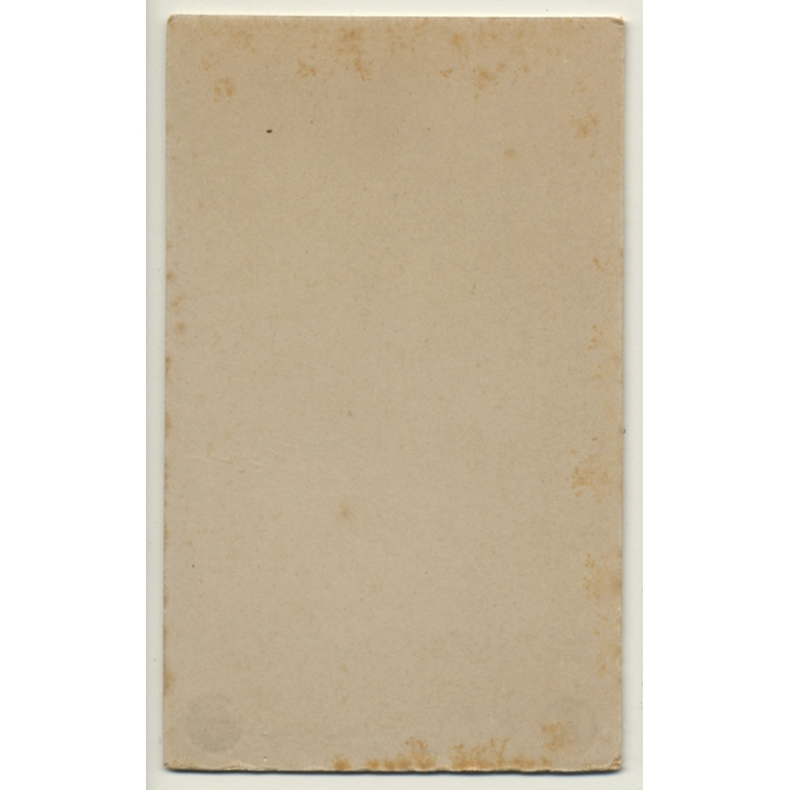 R. Melchers / Charleroi: Man With Moustache (Vintage Carte De Visite / CDV ~1870s/1880s)