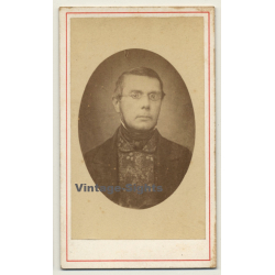 Jules Carl - Docteur - Societé Rio Janeiro (Vintage Carte De Visite / CDV ~1870s/1880s)