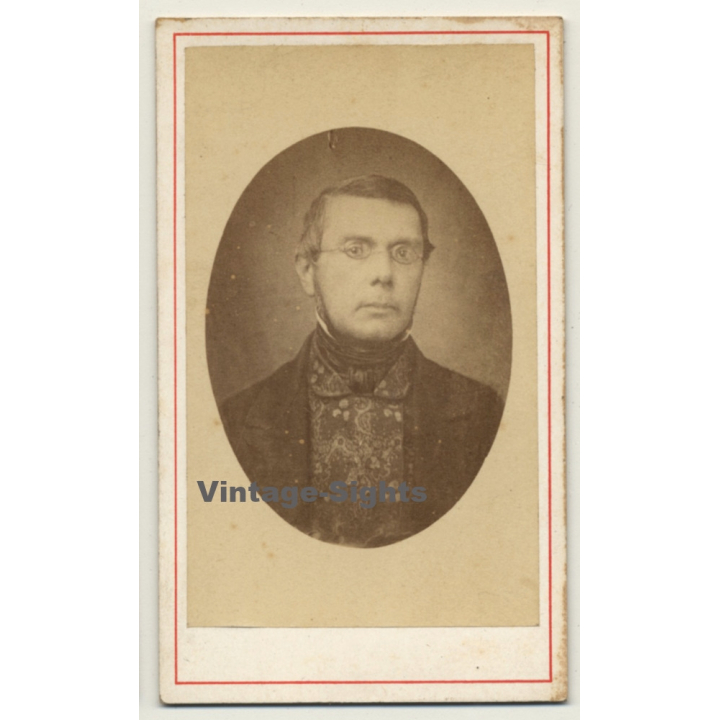 Jules Carl - Docteur - Societé Rio Janeiro (Vintage Carte De Visite / CDV ~1870s/1880s)