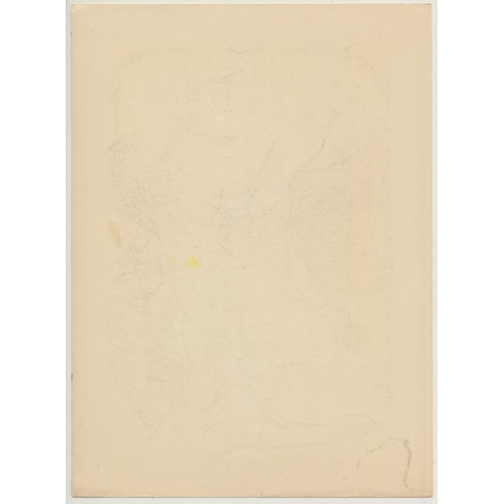 Toulouse-Lautrec: Jane Avril (Vintage Silkscreen Print ~ 1950s)