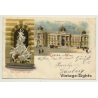 Vienna / Austria: Brunnen An Der Hofburg / Kaiserliche Burg (Vintage PC Litho 1899)
