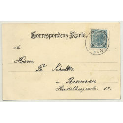 Vienna / Austria: Maria-Theresia Monument (Vintage PC Litho 1900)