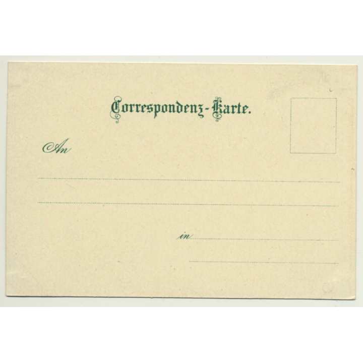 Vienna / Austria: Maria-Theresien Denkmal / K.K. Museum (Vintage PC Litho ~1900s)