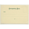 Vienna / Austria: Maria-Theresien Denkmal / K.K. Museum (Vintage PC Litho ~1900s)
